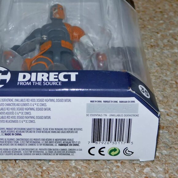 2022 DC Direct Essentials DCeased 7" Unkillables Deathstroke Figure MIB New - Picture 8 of 10